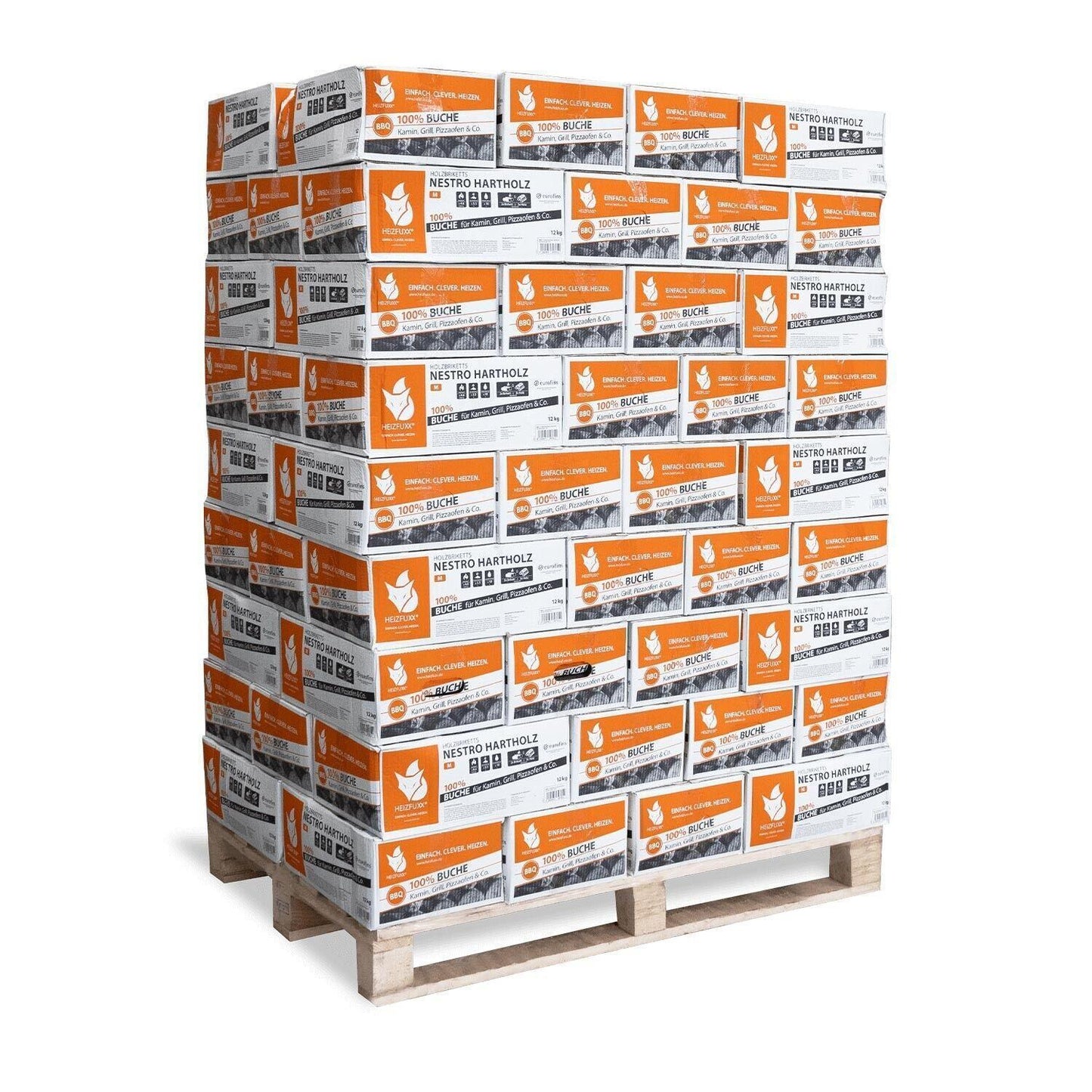 Nestro Hartholz M Karton 12kg x 81 972kg Palette - Brennholz-Scheiffele.de - Ihre Anlaufstelle für hochwertiges Brennholz!