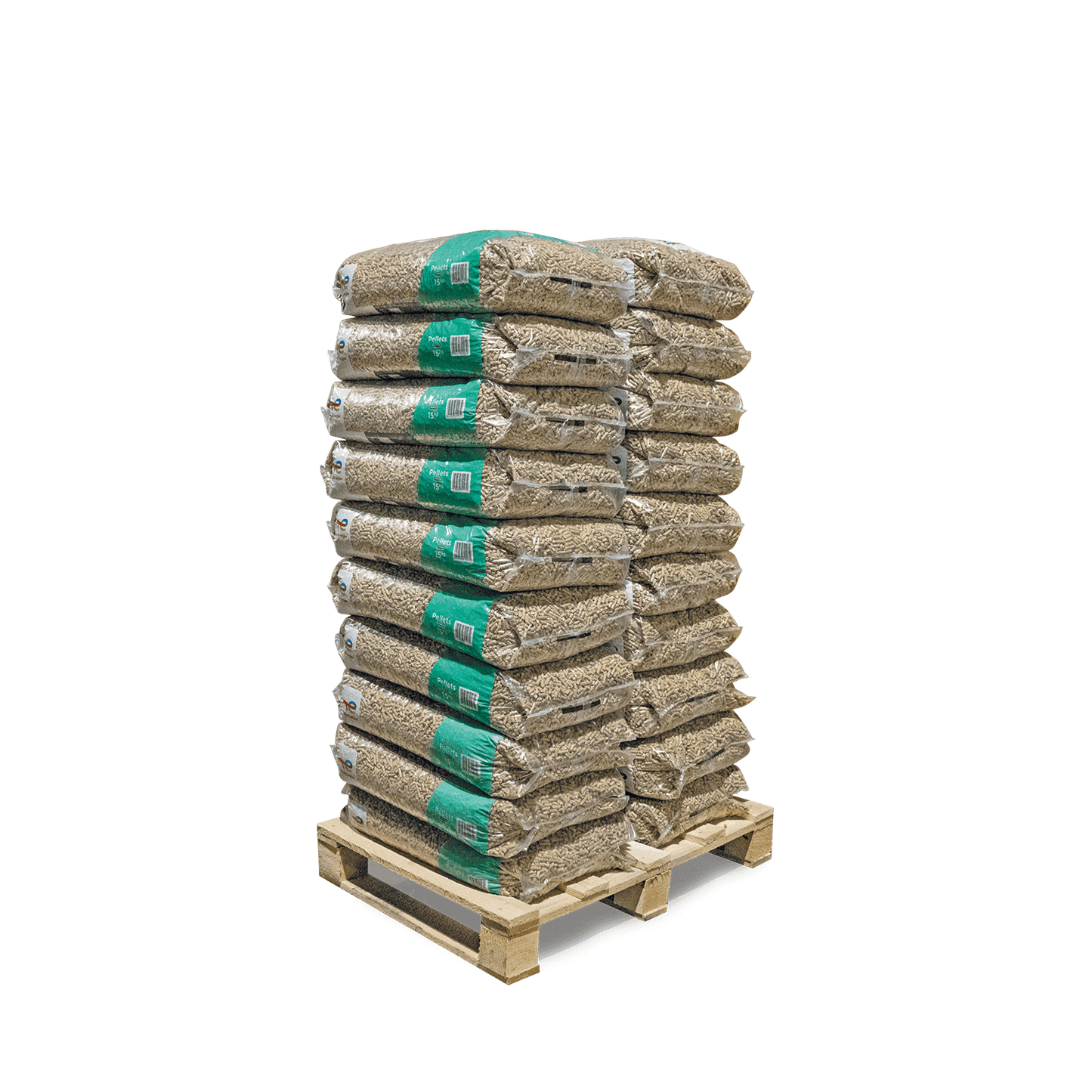 Premium Holzpellets TotalEnergies 6mm 15kg x 20 Sack 300kg Palette - Brennstoffe-Neuber.shop