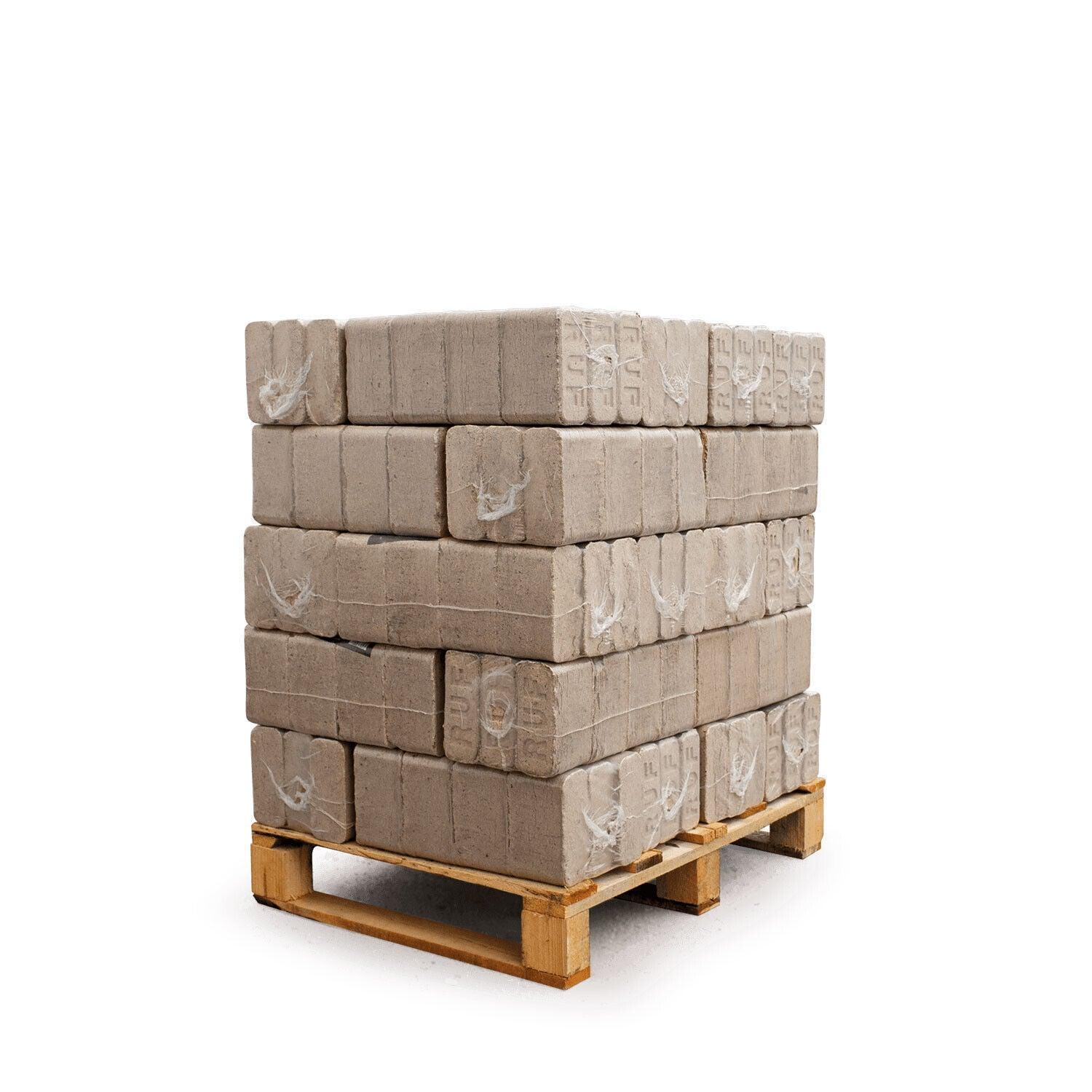 Heizfuxx Holzbriketts Hartholz Ruf Original 10kg x 30 300kg Palette - Brennholz-Scheiffele.de - Ihre Anlaufstelle für hochwertiges Brennholz!