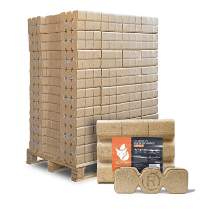Heizfuxx Holzbriketts Weichholz Ruf Triplex 10kg x 96 960kg Palette - Brennholz-Scheiffele.de - Ihre Anlaufstelle für hochwertiges Brennholz!