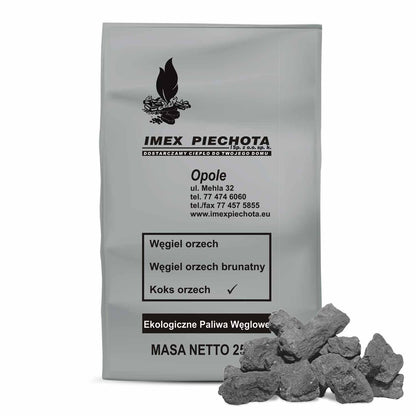 Paligo Anmag Kokskohle 20-40mm 25kg x 30 Sack 750kg Palette - Brennstoffe-Neuber.shop