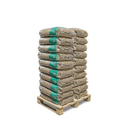 Premium Holzpellets TotalEnergies 6mm 15kg x 20 Sack 300kg Palette - Brennstoffe-Neuber.shop